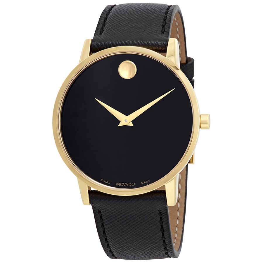 Movado Museum Black Dial Men's Watch 0607195