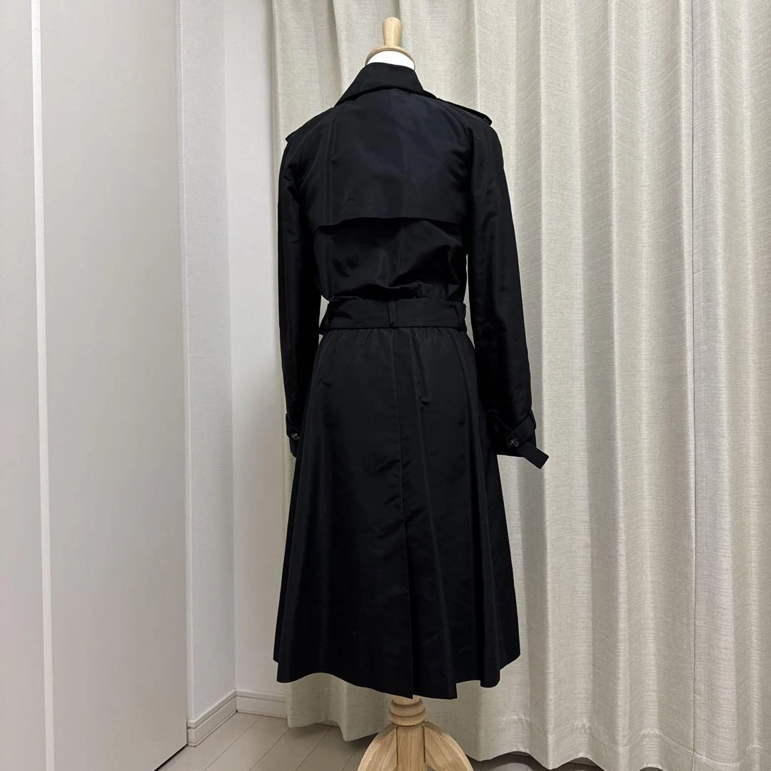 CHANEL trench cappotto nero 36