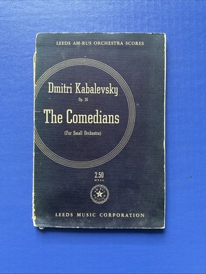 Kabalevsky - The Comedians - Leeds Am-Rus Miniature Study Score PB