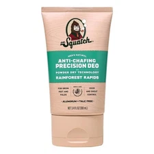 Dr. Squatch Men’s Natural Anti-Chafing Precision Deo Rainforest Rapids 3.4 oz.