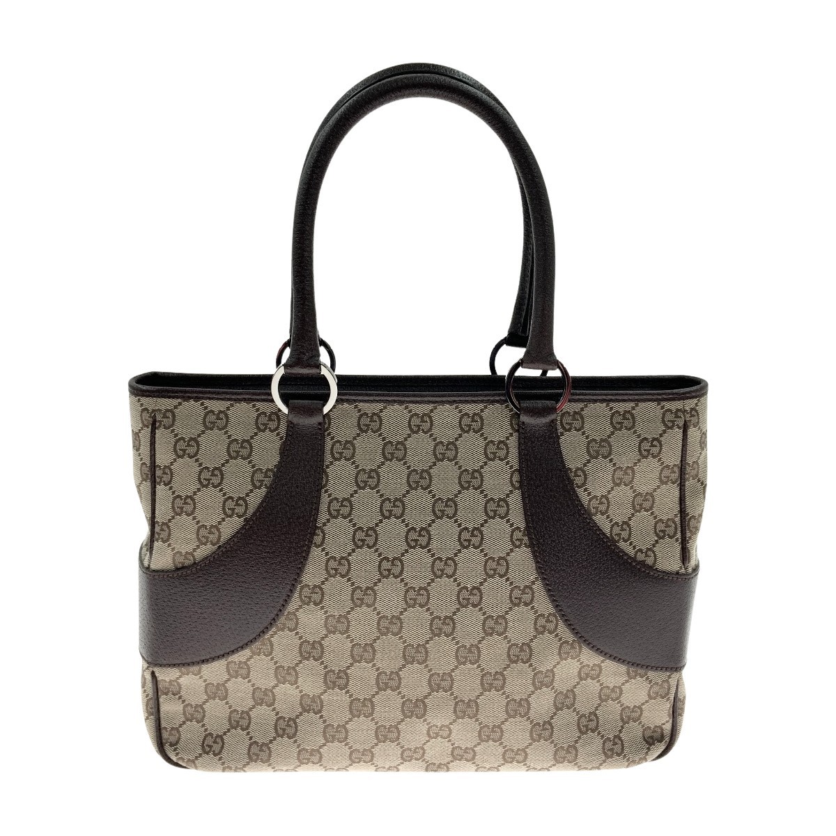GUCCI GG Monogram Canvas Tote Bag in Beige 113011 2684 #327