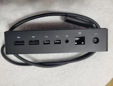 Microsoft Surface Dock 2 Docking Station with charger, black