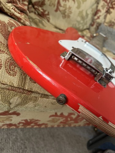 1964 VOX JMI Duotone RARE! 1960s Vintage Guitar Short Scale (Jack input missing) - Picture 16 of 23