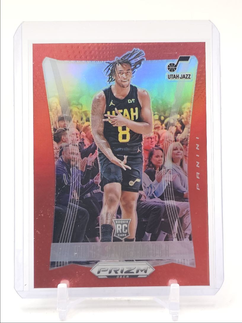 BRICE SENSABAUGH 2023-24 PANINI PRIZM DECA ROOKIE RED #131 RC /199 Q5908