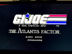 G.I. Joe: The Atlantis Factor (Nintendo Entertainment System, 1992) NES