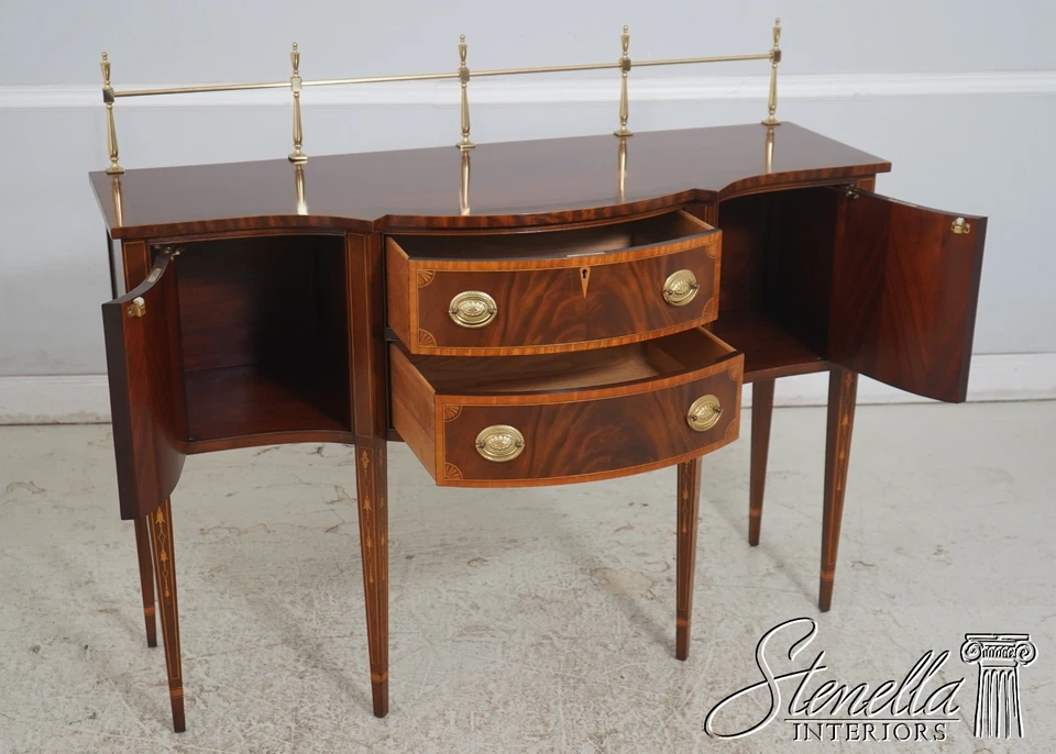 L69932: COUNCILL Inlaid Mahogany Federal Style Sideboard - Image 3 of 4