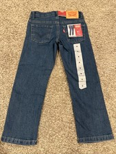Levi s 511 Youth Boys Jeans Size 5 Slim Flex Stretch Adjustable Waist Dark Wash