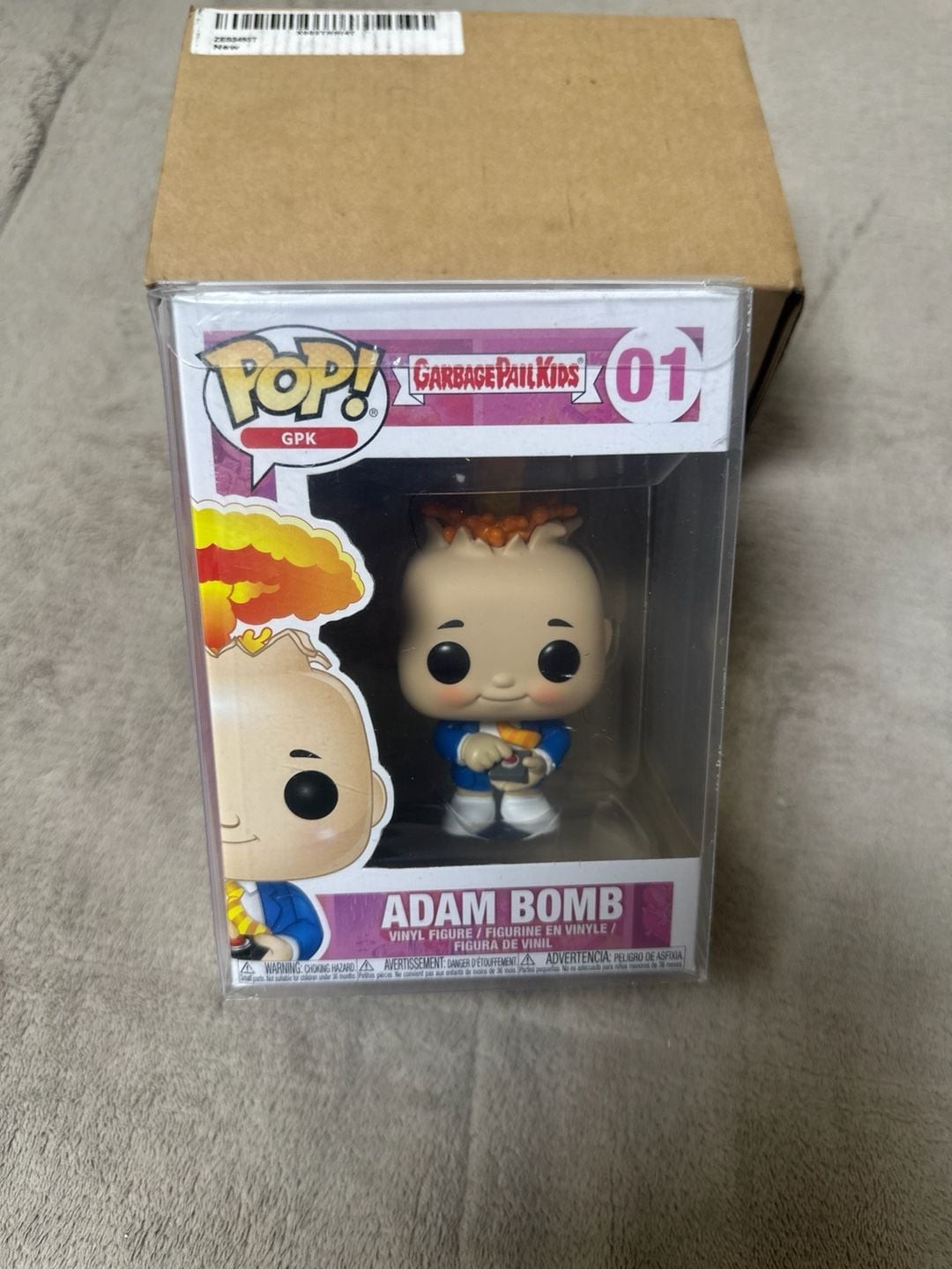 Funko Pop! Garbage Pail Kids Adam Bomb Vinyl Figure #01