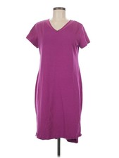 H By Halston Women Purple Casual Dress M Petites
