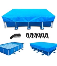 157 X 83 Rectangular Pool Cover 13 x 7 ft Rectangle Pool Cover for Above Ground