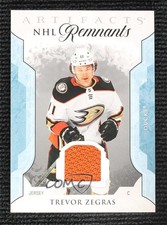 2023-24 Upper Deck Artifacts NHL Remnants Trevor Zegras #NR-TZ 09go