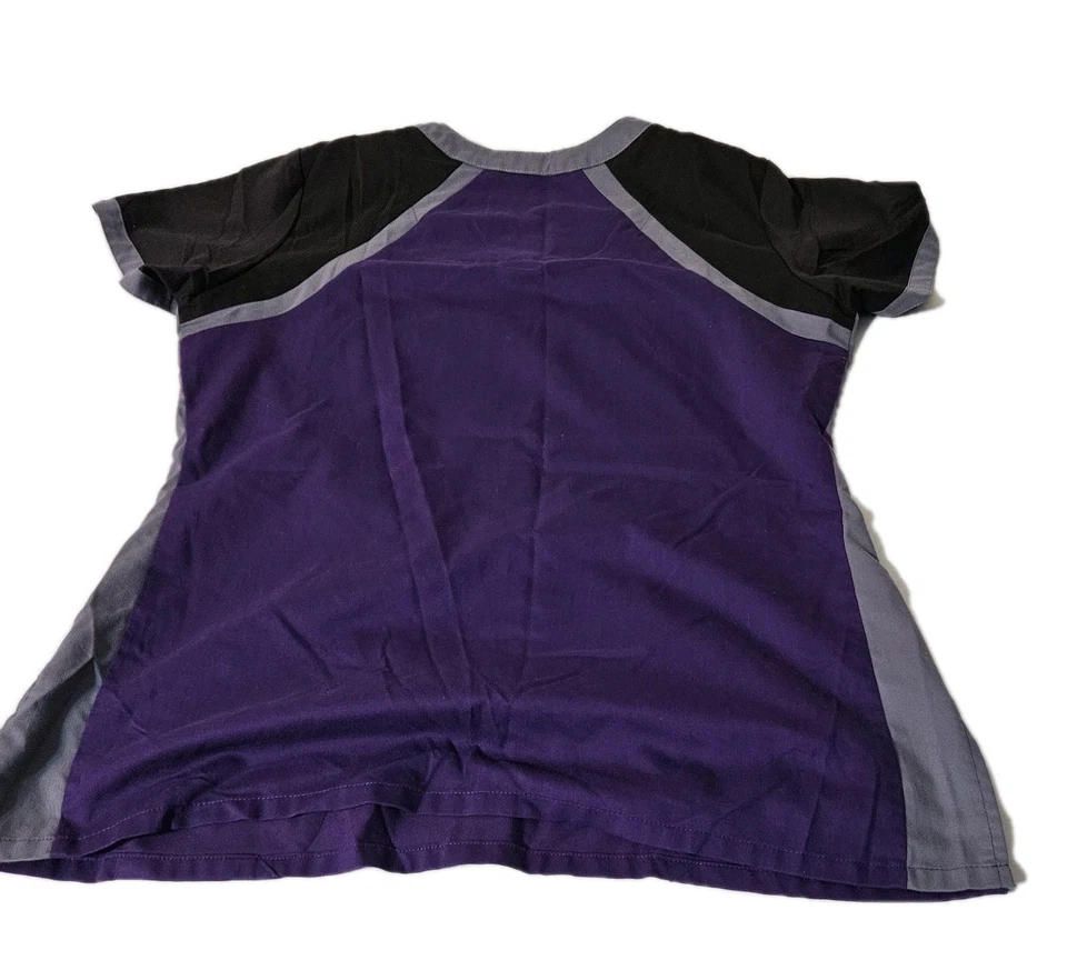 Conjunto Médico Grey's Anatomy by Barco Para Mujer M Púrpura Cuello en V Top Pantalones Uniforme Foto 2 de 4