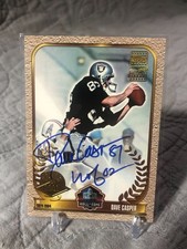 2002 Topps Heritage Hall of Fame Autograph AUTO Dave Casper RAIDERS