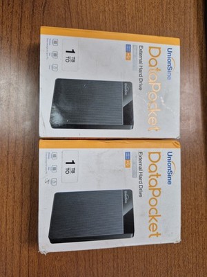 Union Sine data pocket 1TB external hard drive model: HD2510