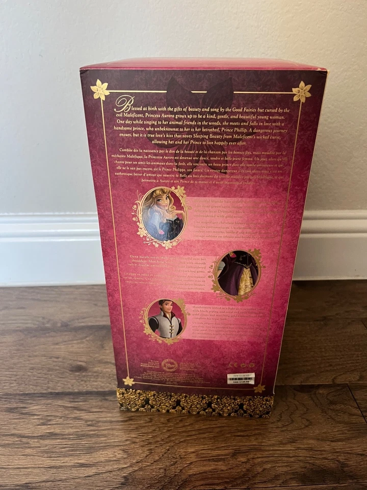 Disney Colección Diseñador Cuento de Hadas Briar Rose y Príncipe Felipe Nuevo en Caja Foto 4 de 4