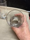 Libbey FIRECRACKER Glasses Starburst Gold & Teal Tumblers Barware 5.5" set of 3 — photo 9