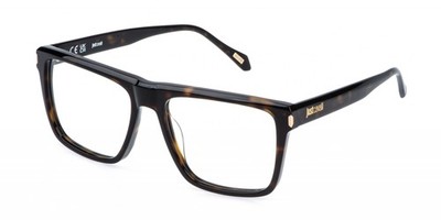Just Cavalli VJC140 Avana scura lucida 56/17/145 UNISEX Brillen