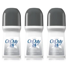 Avon On Duty Original 24 Hour Deodorant 2.6 oz Roll-On Antiperspirant  - Pack...