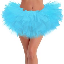 Light Blue Tutu Women Light Blue Tulle Skirt Women Teal Tutu Womens Tulle Tut...