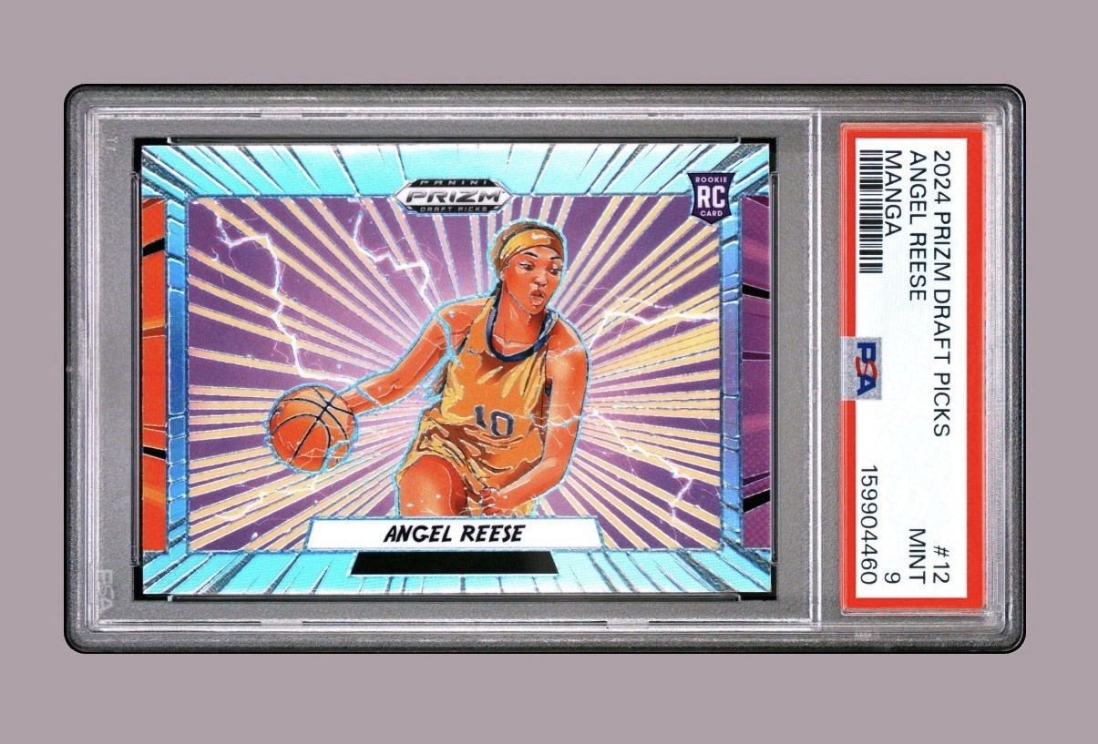 ANGEL REESE~ 2024 Panini Prizm Draft Picks MANGA-SSP🔥PSA 9 Mint - Low Pop