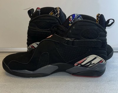 Nike Mens Air Jordan 8 Retro Black Red Playoff 2007, 305381 