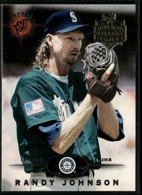 1995 Stadium Club #340 Randy Johnson Super Team Division Winners