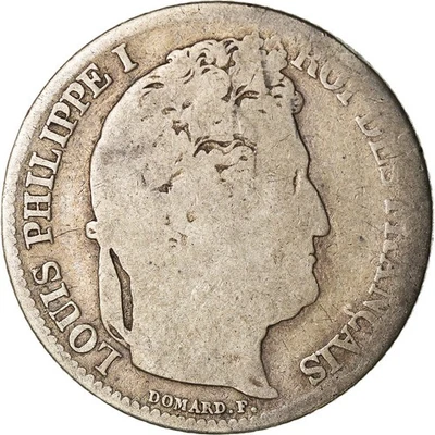 Monnaie, France, Louis-Philippe, Franc, 1846, Paris, B, Argent, Gadoury:453 - Photo 1/2