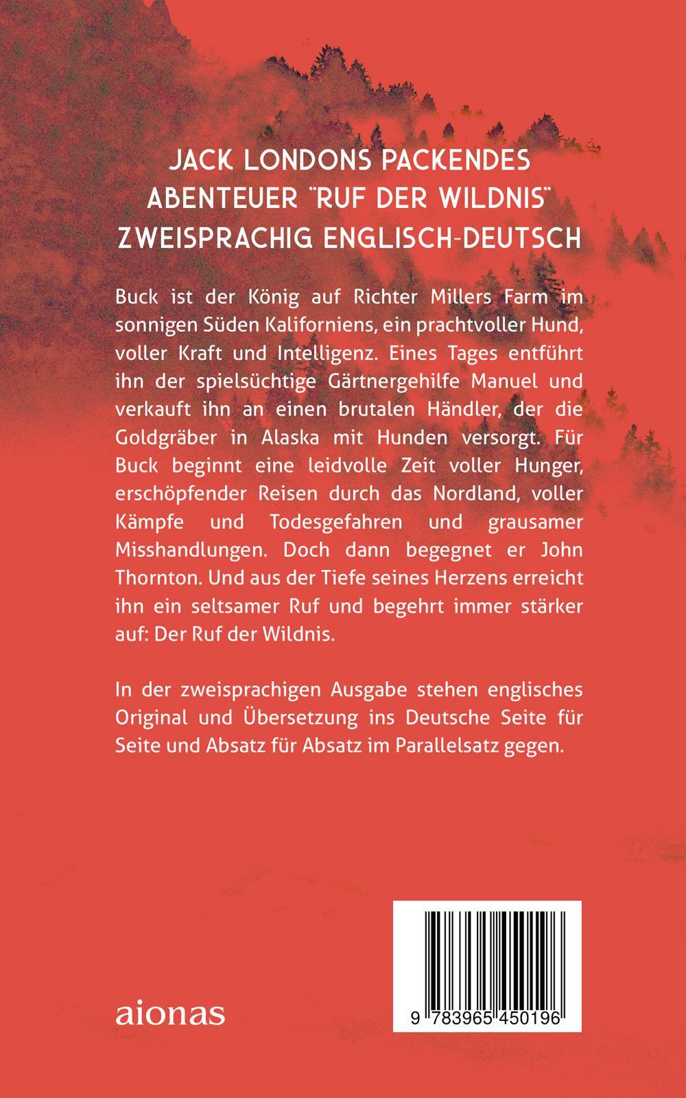 Thumbnail - Ruf Der Wildnis. Jack London. Zweisprachig Englisch-deutsch / Call Of