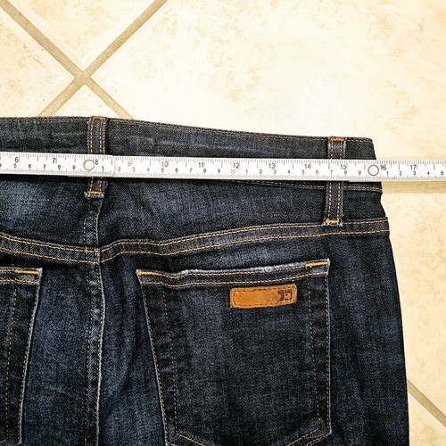 Joe's Women's Size 31 Skinny Ankle Fit Dark Wash Mid Rise Denim Stretch Jeans - Picture 11 of 14