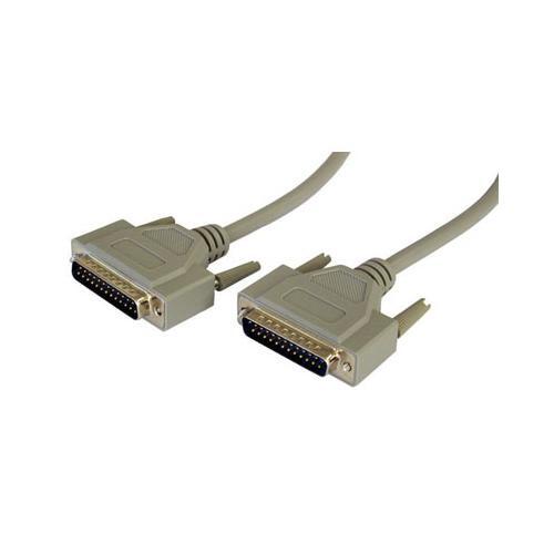 GP1673 Serial Cable D25 Male to D25 Male All Pins Connected Lead 10 Metres - Picture 1 of 2
