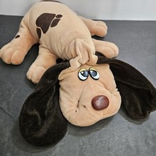Vintage Large Pound Puppies Brown w/ Spots Tonka 17  Plush Toy 1985