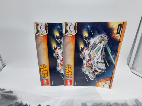 LEGO Star Wars 75053 The Ghost TOP Rebels mit Figuren und BA 100% komplett - Picture 5 of 7