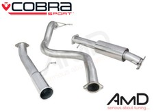 Fiesta ST180 Cat Back Cobra VENOM Exhaust System 3" Stainless FD76 VERY LOUD