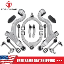 14Pcs Front Upper Lower Control Arms For 2014 2015 2016 Porsche Panamera