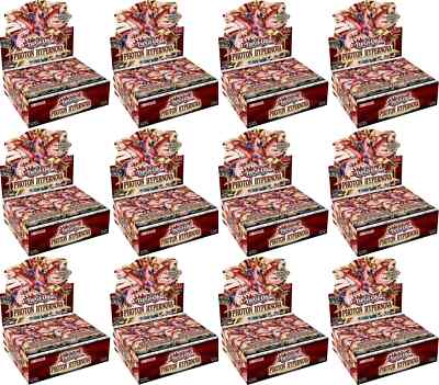 Yugioh: Photon Hypernova Sealed 1st Edition Case 12 Booster Boxes