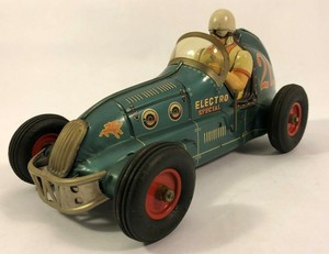 vintage tin car