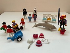 Playmobil: Summer Play, Dolphin Trainer, Bedtime Kids, Two Adults, Chairs, Hats