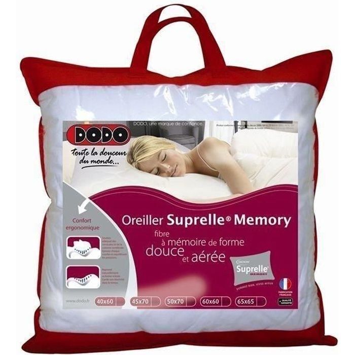 Dodo Memory Pillow Suprelle Memory 65x65cm