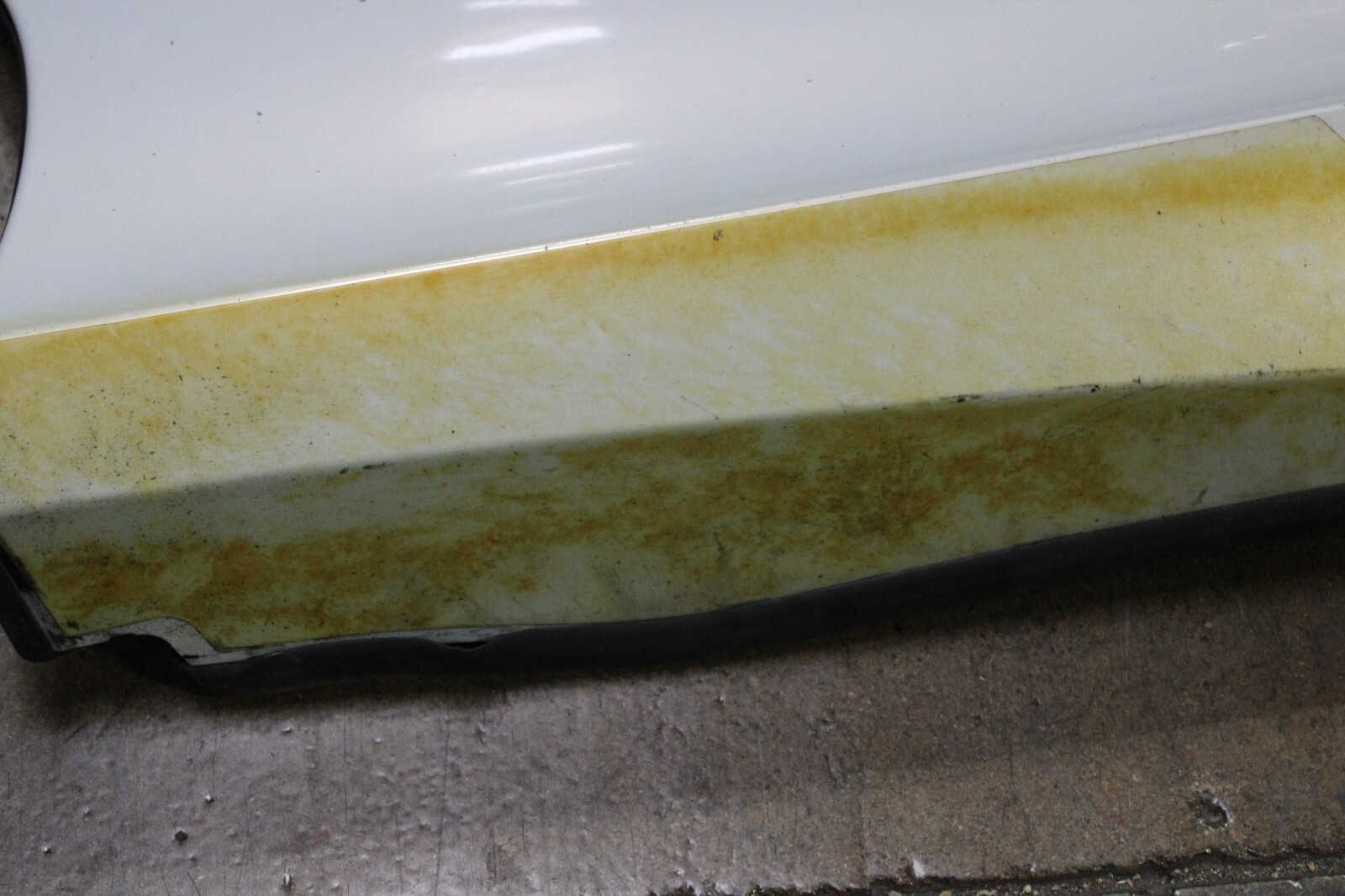 McLaren 720S, LH, Left, Rocker Panel, Fire Dmg, Used