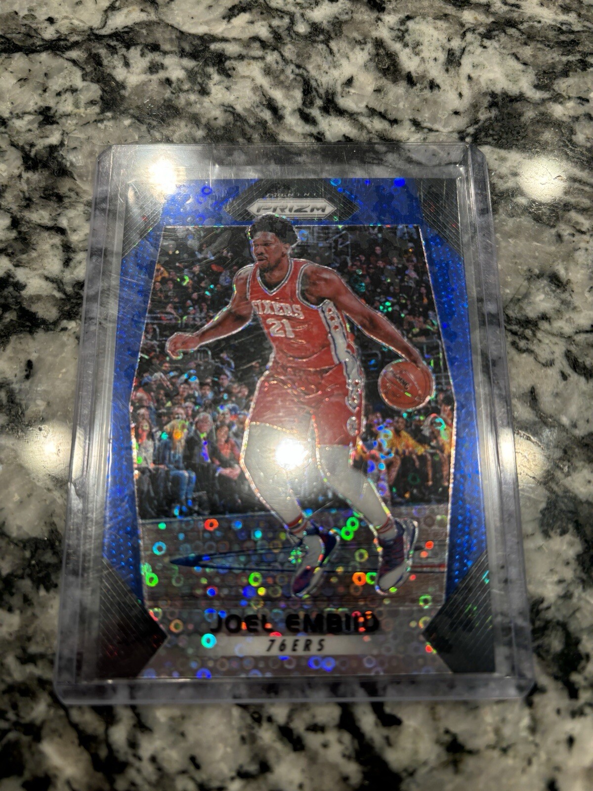 Joel Embiid Blue Fast Break Prizm 2017-2018 /175