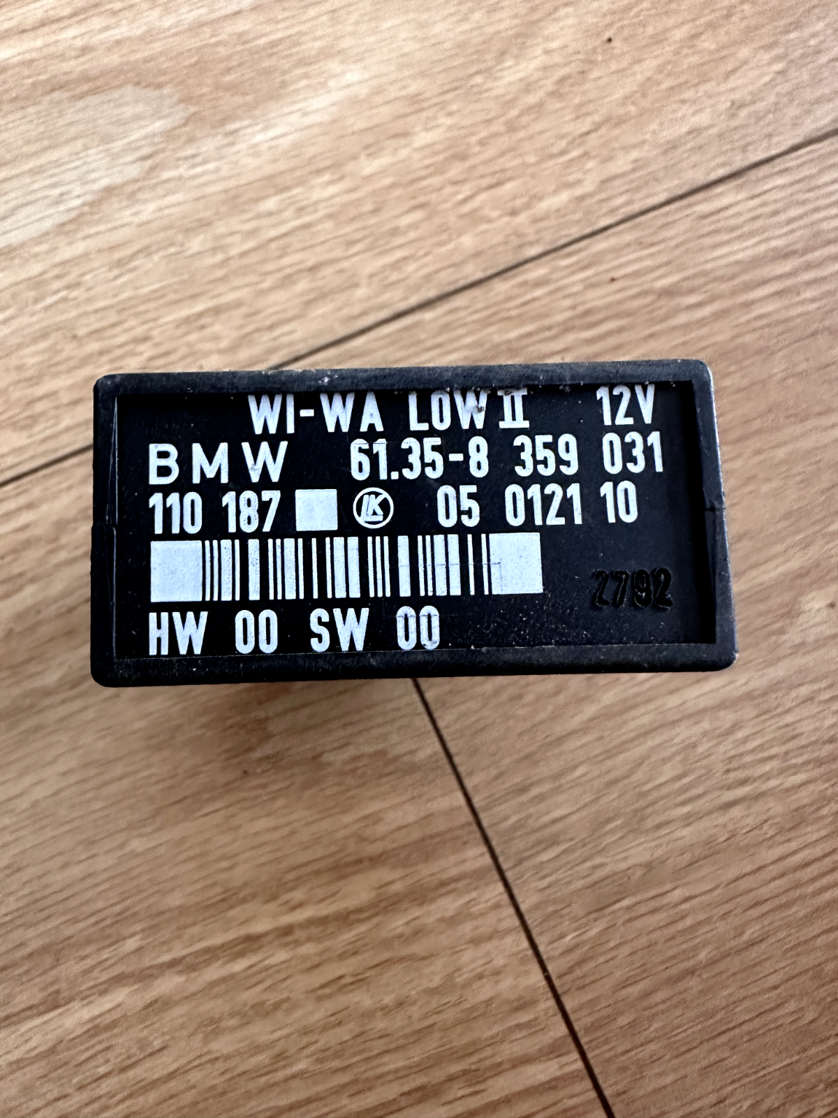 BMW 3 WASHER CONTROL MODULE ECU 61358359031 05012110 110187 OEM | eBay