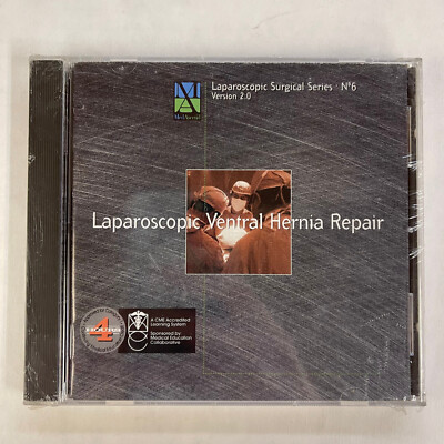 Diagnostic Laparoscopy for Ventral Hernia Repair Laparoscopic No 6 CD-ROM Sealed