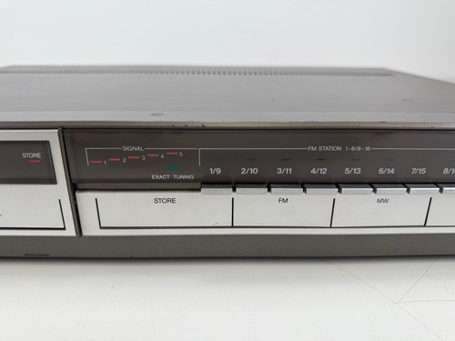 Telefunken HT1800 FM/AM Synthesizer Tuner - Nice and vintage - Afbeelding 11 van 13