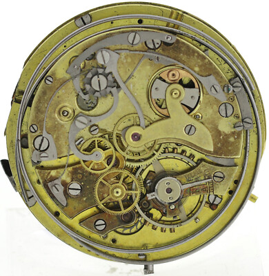 Verax Watch ¼ Viertel- Repetitions- Werk Chronographenwerk Bj. ca. 1920, gangbar