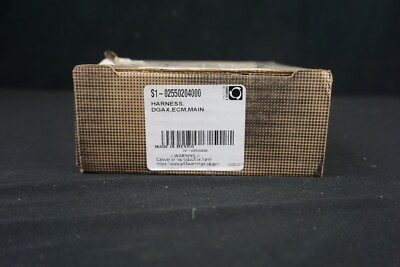 Source1 S1-02550204000 Harness DGAX ECM Main NEW