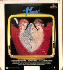 The Hunger 1983 Vintage CED RCA SelectaVision Videodisc TESTED WORKING
