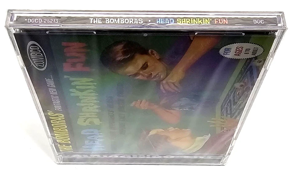 The Bomboras Head Shrinkin' Fun! CD 1998 *DGCD-25213 BMG Brand New Sealed - Image 4 of 4