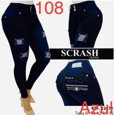 JEANS COLOMBIANOS SC108 Authentic Colombian Push Up Jeans, Jean Levanta Cola