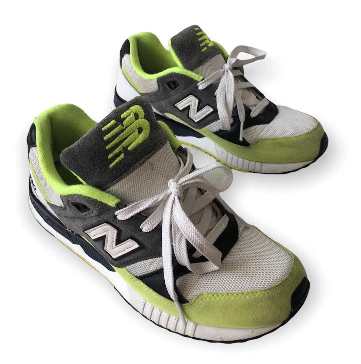 New Balance 530 ENCAP Running Remix Gray Yellow Neon Green Size 9