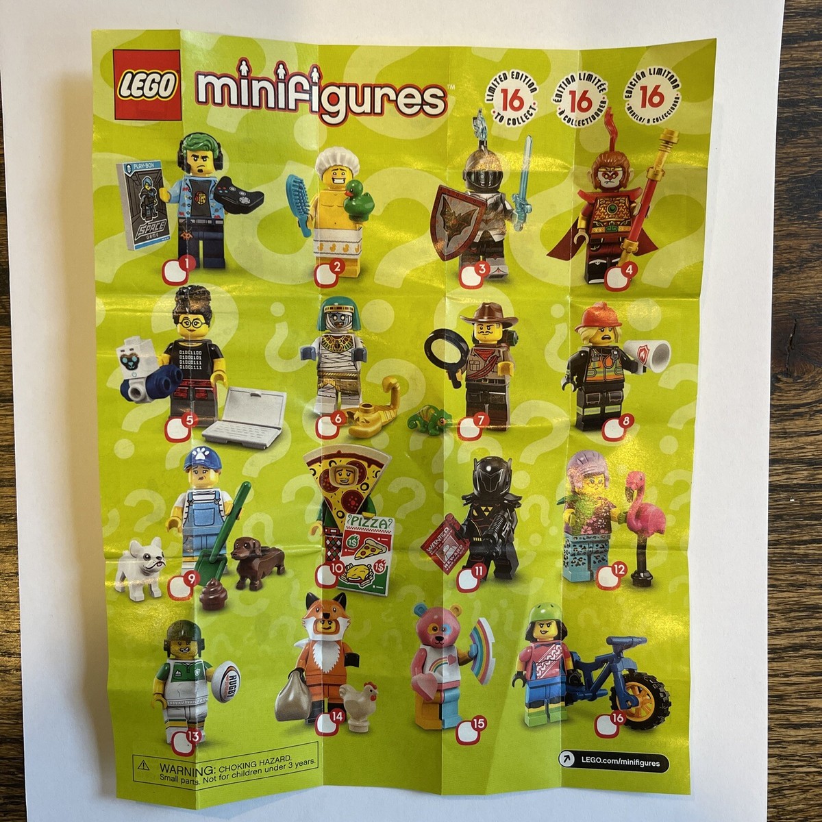 Lego Collectible Minifigures Series 19 New Lego Minifigures Series